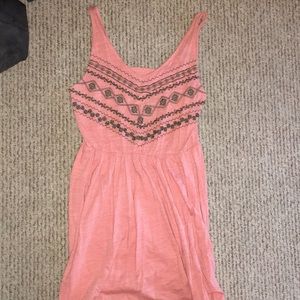 Pink/rose colored sun dress
